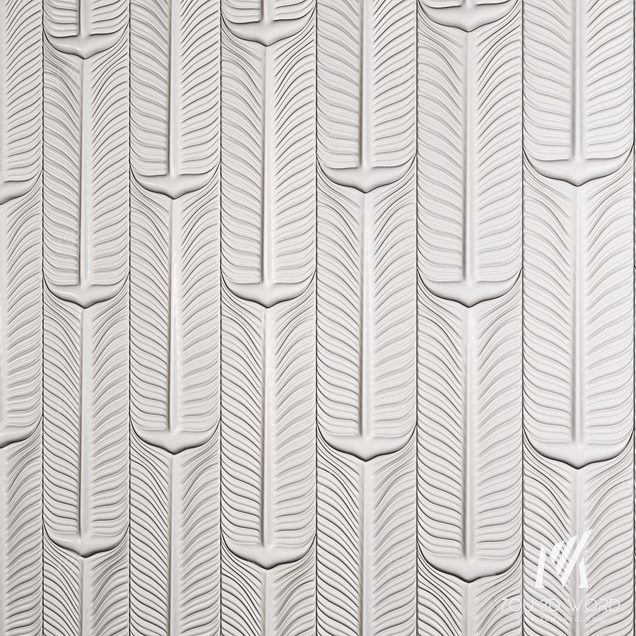 3D Panel feather